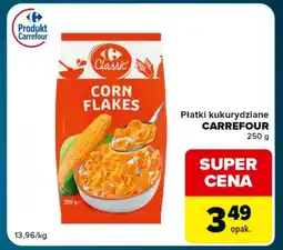 Globi Płatki kukurydziane Carrefour oferta