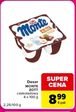 Carrefour Market Deser czekoladowy Zott oferta