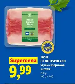 Lidl Szynka Taste of Deutschland oferta