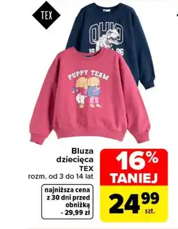 Carrefour Bluza dziecięca TEX oferta