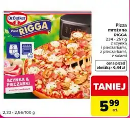Carrefour Market Pizza mrożona RIGGA oferta