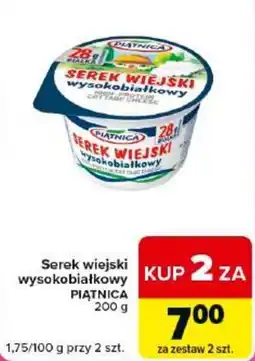 Carrefour Market Serek wiejski wysokobiałkowy PIĄTNICA oferta