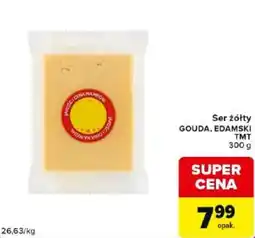Carrefour Market Ser żółty Gouda, Edamski oferta