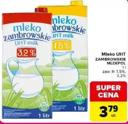Carrefour Market Mleko UHT Zambrowskie oferta