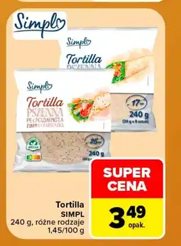 Carrefour Market Tortilla Simpl oferta