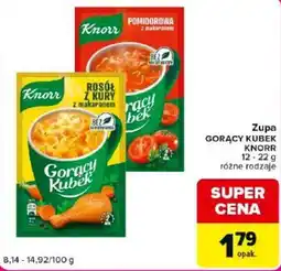 Carrefour Market Zupa Gorący Kubek Knorr oferta