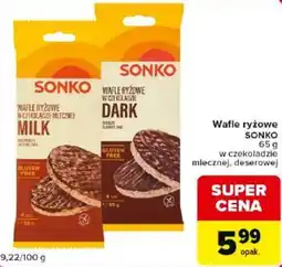 Carrefour Market Wafle ryżowe SONKO oferta