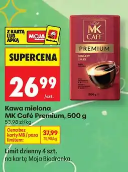 Biedronka Kawa mielona MK Cafe oferta