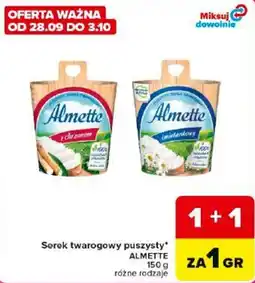 Carrefour Market Serek twarogowy puszysty ALMETTE oferta