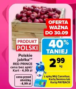 Carrefour Market Jabłka Carrefour oferta