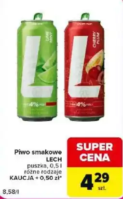 Carrefour Market Piwo smakowe LECH oferta