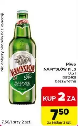 Carrefour Market Piwo Namysłów Pils oferta