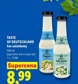Lidl Sos sałatkowy Taste of Deutschland oferta