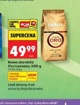 Biedronka Kawa ziarnista Lavazza oferta