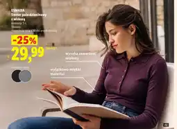Lidl Sweter Esmara oferta
