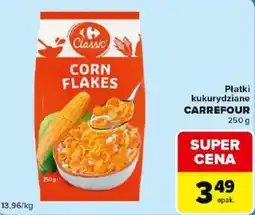 Carrefour Market Płatki kukurydziane Carrefour oferta