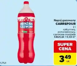 Carrefour Market Oranżada Czerwona oferta