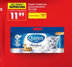Biedronka Papier toaletowy Queen oferta
