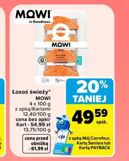 Carrefour Market Łosoś MOWI oferta