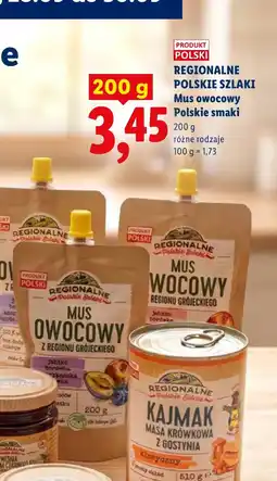 Lidl Mus owocowy Regionalne Szlaki oferta