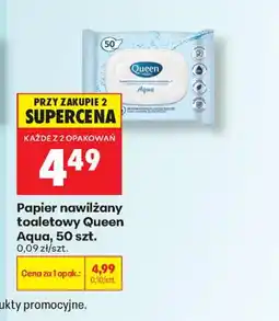 Biedronka Papier nawilżany Aqua oferta