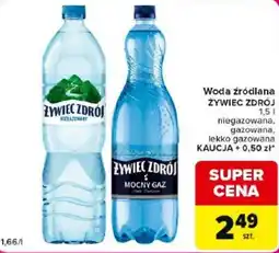 Carrefour Market Woda źródlana Żywiec Zdrój oferta