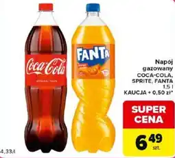 Carrefour Market Napój gazowany COCA-COLA, SPRITE, FANTA oferta
