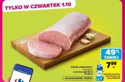 Carrefour Market Schab bez kości Carrefour oferta