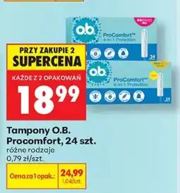 Biedronka Tampony oferta