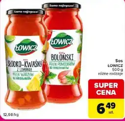 Carrefour Market Sos Łowicz Słodko-Kwaśny z Limonka oferta