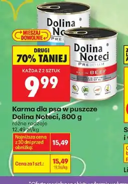 Biedronka Karma dla psa Dolina Noteci oferta