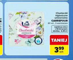 Carrefour Express Chusteczki higieniczne Carrefour oferta