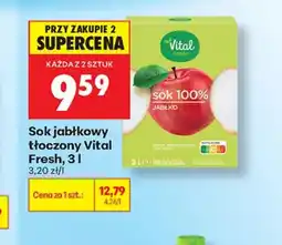 Biedronka Sok Vital Fresh oferta