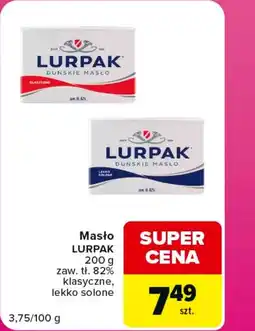 Carrefour Market Masło Lurpak oferta
