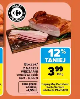 Carrefour Market Boczek Z Naszej Wędzarni oferta