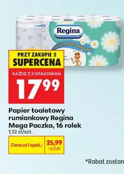 Biedronka Papier toaletowy Regina oferta