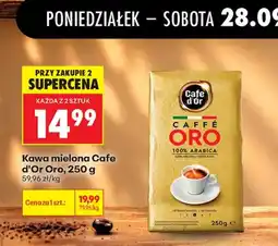 Biedronka Kawa mielona Cafe d'Or oferta