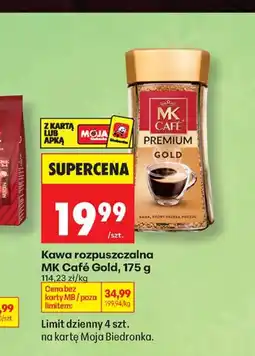 Biedronka Kawa rozpuszczalna MK Cafe oferta