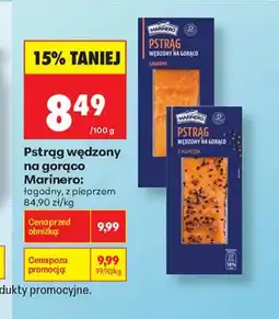 Biedronka Pstrąg wędzony Marinero oferta