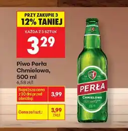 Biedronka Piwo Perła oferta