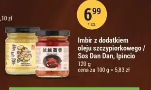 Imbir z dodatkiem oleju szczypiorkowego / Sos Dan Dan, Ipincio