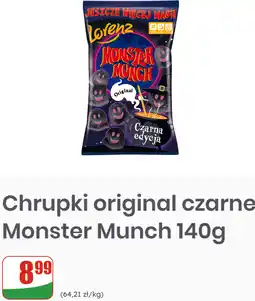 Dino Chrupki original czarne Monster Munch oferta