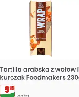 Dino Tortilla arabska z wołowiną i kurczakiem Foodmakers oferta