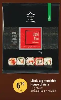 E.Leclerc Liście alg morskich House of Asia oferta