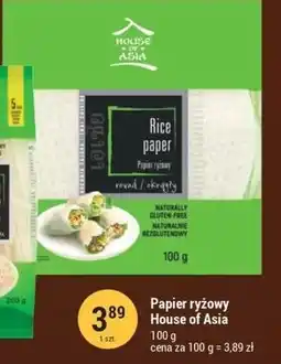 E.Leclerc Papier ryżowy House of Asia oferta