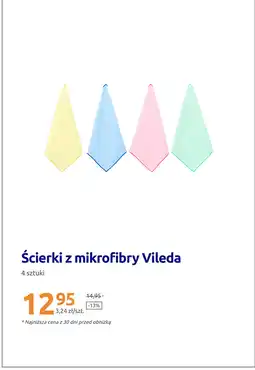 Action Ścierki z mikrofibry Vileda oferta