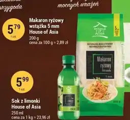 E.Leclerc Makaron ryżowy wstążka 5 mm House of Asia oferta