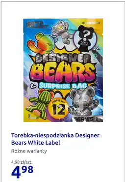 Action Torebka-niespodzianka Designer Bears White Label oferta