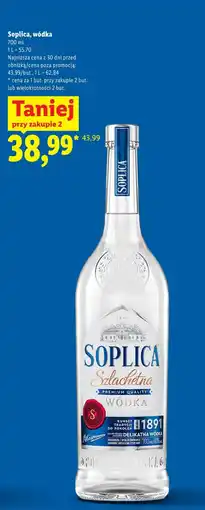 Lidl Wódka Soplica oferta