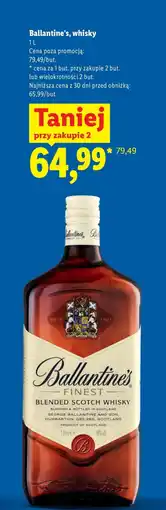 Lidl Whisky Ballantine's oferta